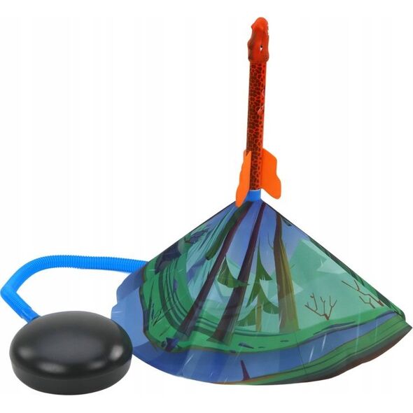 LeanToys Wyrzutnia Rakiet Gra Dinozaury Las Kolorowe Pompka 13676210 5905991011071