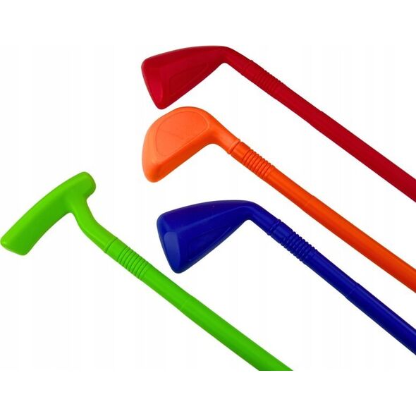 LeanToys Zestaw Do Mini-Golfa Wózek na Kółkach 4 Kije Piłeczki 13676212 5905991011057