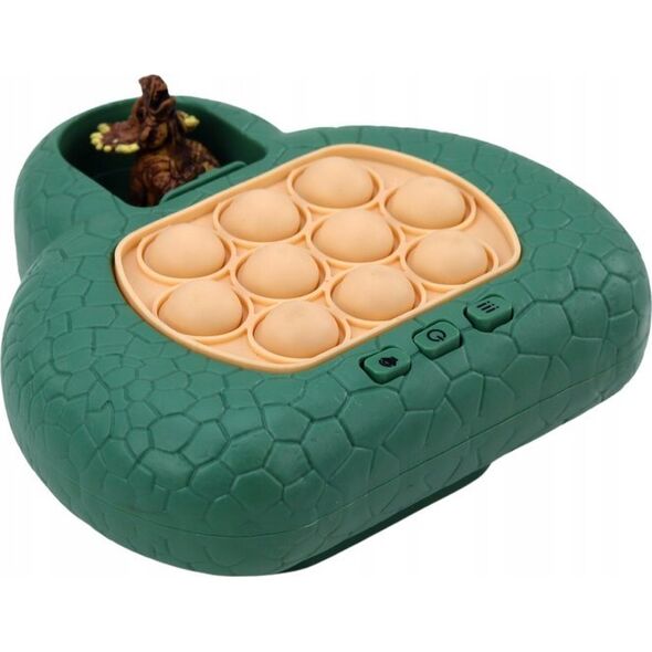 LeanToys Gra Zręcznościowa Pop It Dinozaur Konsola 4 Tryby Gry Zielona 13676249 5905991013204