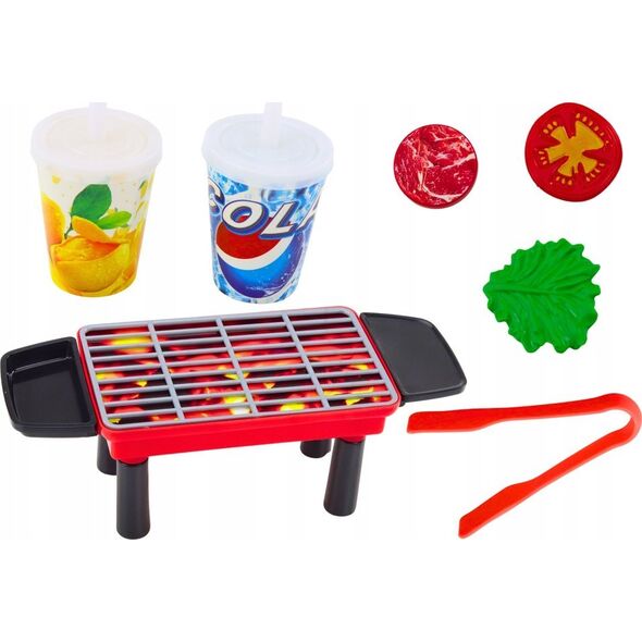 LeanToys Zestaw Przyjęcie Grill Potrawy Napoje Warzywa 40 Elementów 13676293 5905991014966