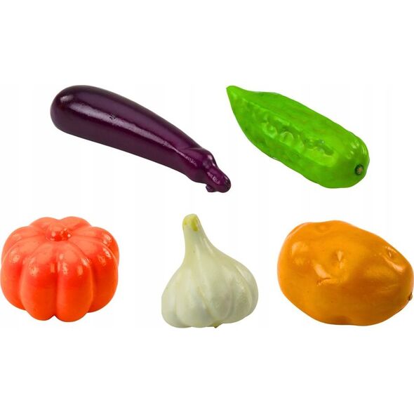 LeanToys Zestaw Miękkie Warzywa 24 Elementy 13676308 5905991014973