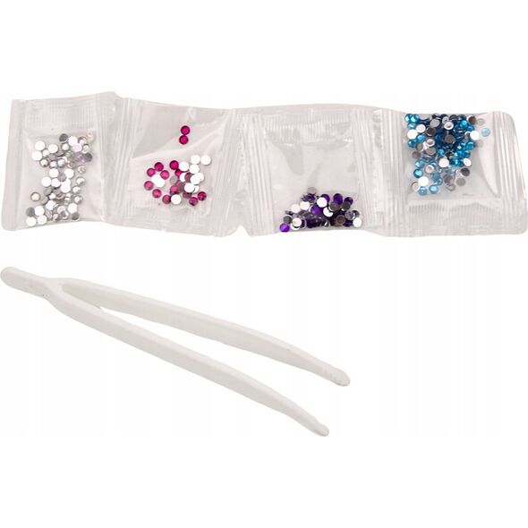 LeanToys Zestaw Kreatywny Witraże Zawieszki DIY Babeczka Pizza Ananas 13676339 5905991015017