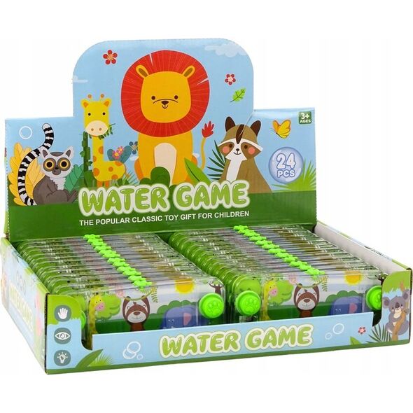 LeanToys Gra Wodna Konsola Zręcznościowa Zielona Małpka Żyrafa Safari Pad Kółeczka 13676406 5905991016243