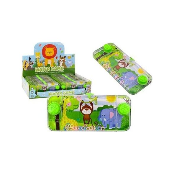 LeanToys Gra Wodna Konsola Zręcznościowa Zielona Małpka Żyrafa Safari Pad Kółeczka 13676406 5905991016243