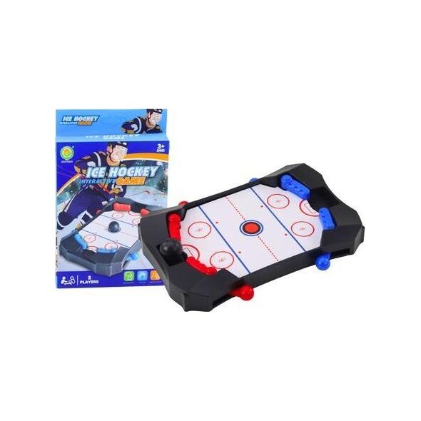 LeanToys Gra Zręcznościowa Mini Gra Hockey Czarna 13676410 5905991016397