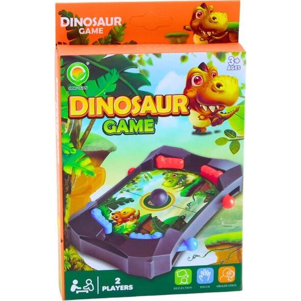 LeanToys Gra Zręcznościowa Mini Gra Dinozaur Piłka Czarna 13676414 5905991016434