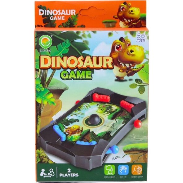LeanToys Gra Zręcznościowa Mini Gra Dinozaur Piłka Biała 13676415 5905991016441