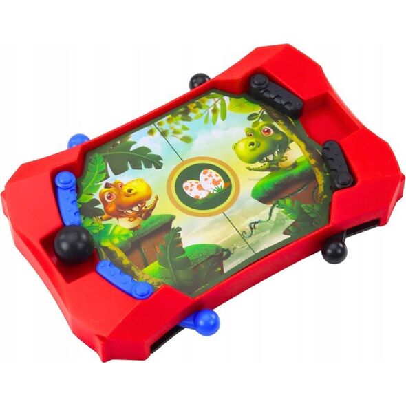 LeanToys Gra Zręcznościowa Mini Gra Dinozaur Piłka Czerwona 13676418 5905991016458