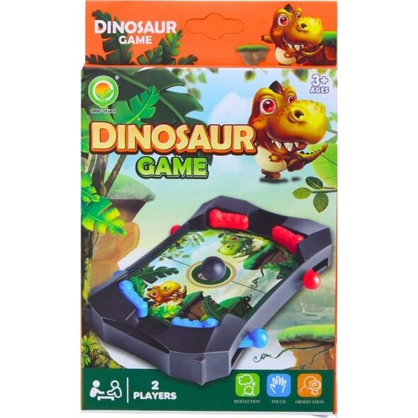 LeanToys Gra Zręcznościowa Mini Gra Dinozaur Piłka Czerwona 13676418 5905991016458