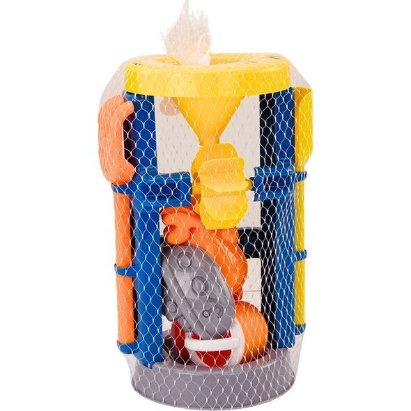 LeanToys Zestaw Do Piasku Duży Młynek Łopatka Grabki Konewka Foremki 13676432 5905991016892