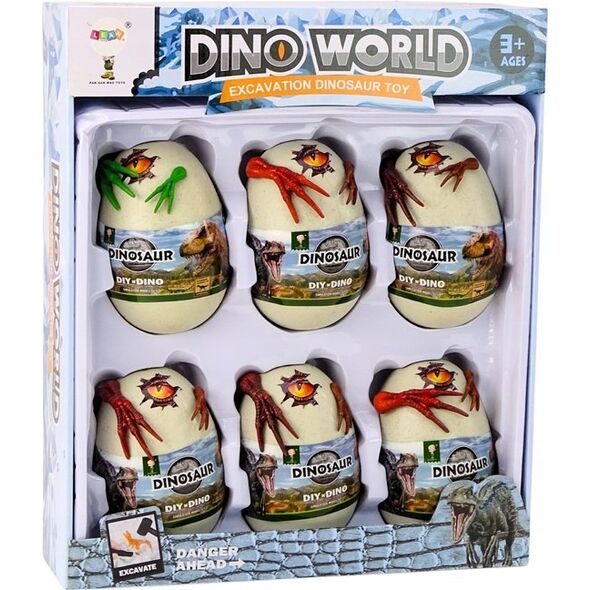 LeanToys Zestaw Kreatywny Archeologiczny Lodowe Jaja Z Dinozaurami 13676695 5905991020493