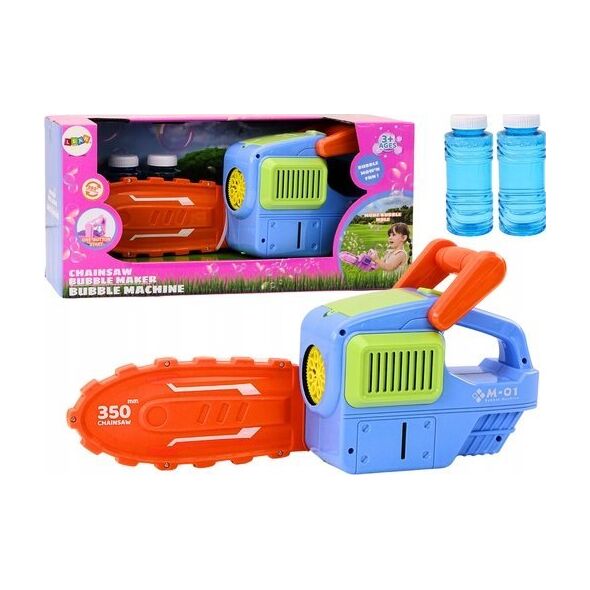 LeanToys Maszynka Do Baniek Mydlanych Piła Łańcuchowa Niebieska 13676754 5905991021216
