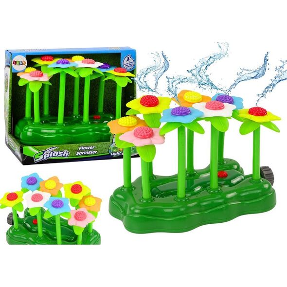 LeanToys Zabawka Ogrodowa Wodna Kwiatki Zraszacz Fontanna Dla Dzieci Podświetlenie 13676775 5905991021308