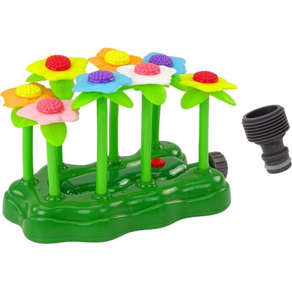 LeanToys Zabawka Ogrodowa Wodna Kwiatki Zraszacz Fontanna Dla Dzieci Podświetlenie 13676775 5905991021308