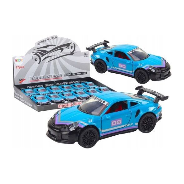 LeanToys Autko Samochód Sportowy 1:32 Napęd Frykcyjny Metalowy Turkusowy 13676822 5905991022046