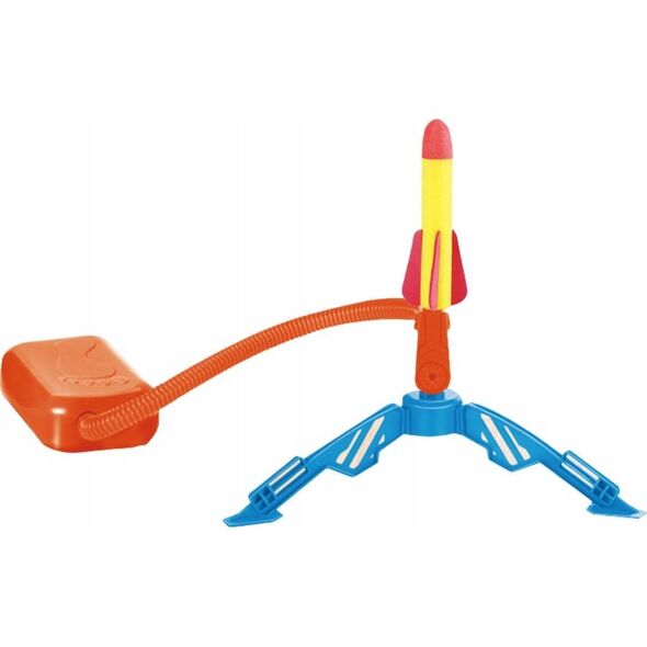 LeanToys Wyrzutnia Rakiet Piankowych Pompka 3 Sztuki Żółty 13676850 5905991022480
