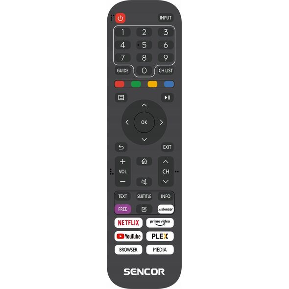Telewizor Sencor SLE 43US700TCS LED 43'' 4K Ultra HD VIDAA 13676963 8590669344550