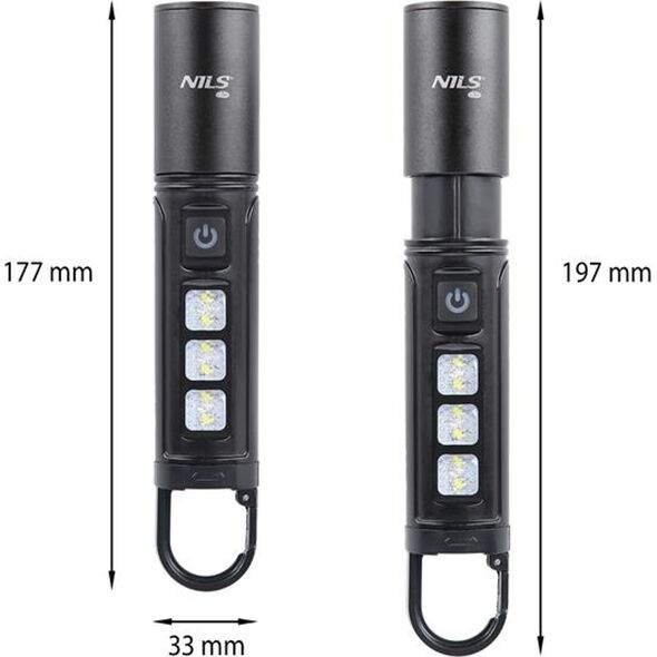 Nils Extreme NC0003 LATARKA LED 800 LM NILS CAMP 13677644 5907695555547