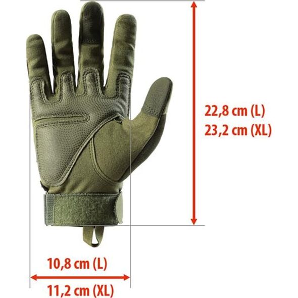Nils Extreme NC1798 RĘKAWICE TAKTYCZNE ZIELONE XL NILS CAMP 13677654 5907695554182