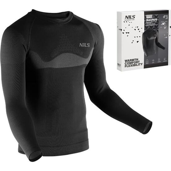 Nils Extreme BTK0464 KOSZULKA TERMOAKTYWNA CZARNA MĘSKA 2XL/3XL MAGNUS NILS 13677668 5907695557961