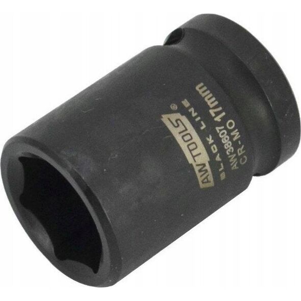 AWTools AWTOOLS NASADKA UDAROWA SZEŚCIOKĄTNA 1/2"  KRÓTKA 27mm BLACK LINE 13683667 5903678619497