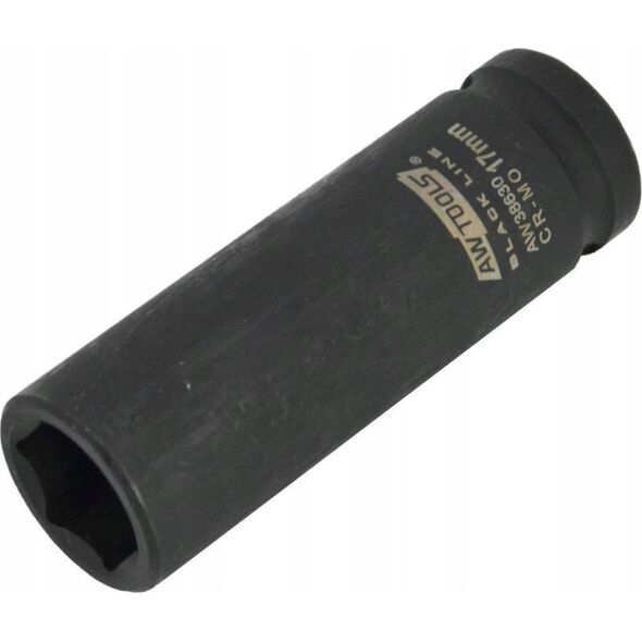 AWTools AWTOOLS NASADKA UDAROWA SZEŚCIOKĄTNA 1/2" DŁUGA 13mm BLACK LINE 13683680 5903678619534