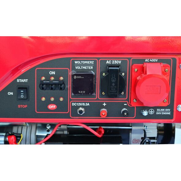 Agregat AWTools AWTOOLS GENERATOR BENZYNOWY 5,0kW 230/400V BLACK LINE 13683740 5903678612276