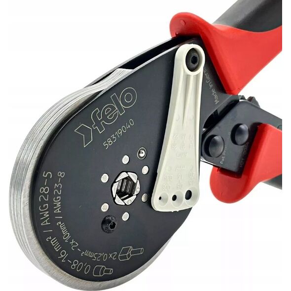 Felo Zaciskarka do tulejek kablowych 0,08 - 16 mm2 13684272 4007157648150