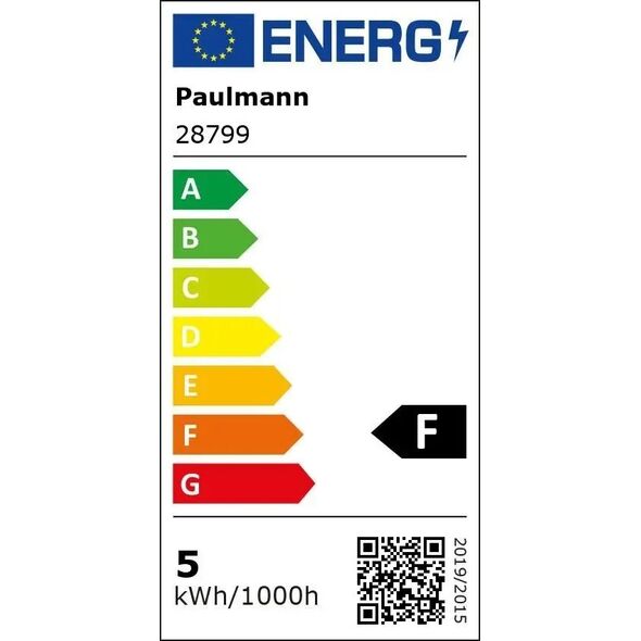 Paulmann Źródło światła LED G9 470lm 5W 4000K 230V 13684362 4000870287996