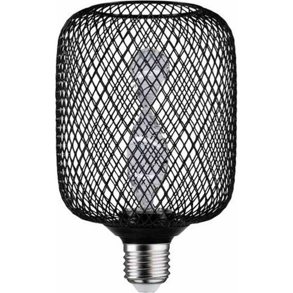 Paulmann Źródło światła LED METALLIC GLOW ZYL czarny Helix E27 3,5W 110lm 1800K 230V 13684375 4000870290828