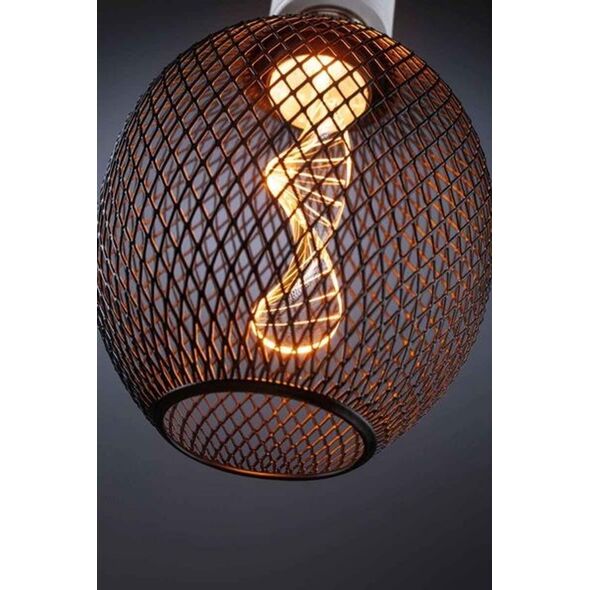 Paulmann Źródło światła LED METALLIC GLOW GLOB czarny Helix E27 3,5W 110lm 1800K 230V 13684387 4000870290866