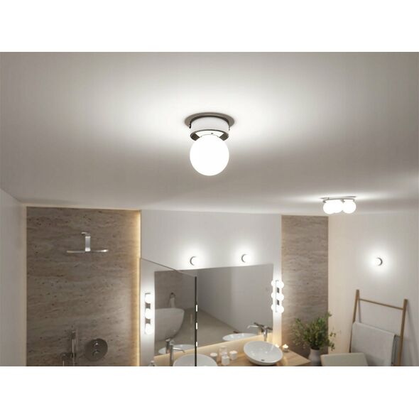 Lampa sufitowa Paulmann Lampa sufitowa łazienkowa GOVE G9 max.20W IP44 230V chrom satyna / metal 13684446 4000870710616