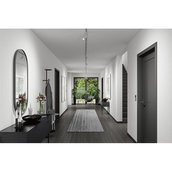 Paulmann Reflektor na szynoprzewód URail TUBO LED 3-STEP DIM 4W 150lm 4000K 230V chrom matowy/ metal 13684626 4000870955963