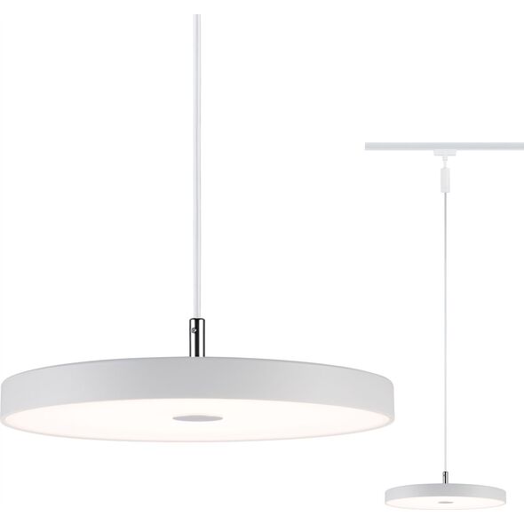 Paulmann Oprawa na szynoprzewód URail HILDOR LED DIM 15W 850lm 3000K 230V biały matowy/ metal 13684643 4000870967911