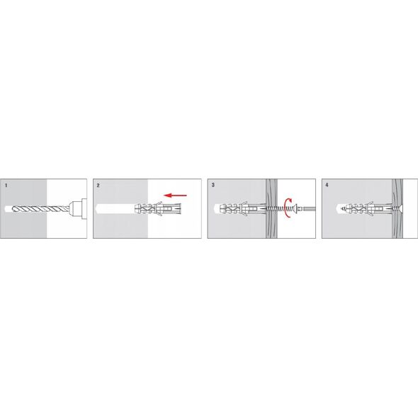 Klimas Koszulka kołka rozporowego Wkręt-Met KPX 6x30 (1000 szt) 13684722 5907704401513
