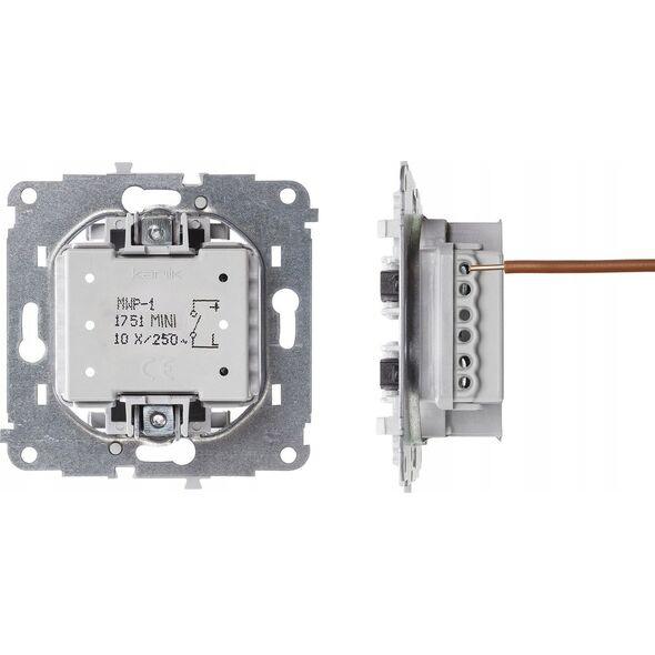 Ładowarka Karlik Ładowarka USB Karlik Mini MCUSB-3 pojedyncza 5V 2A biała 13684816 5903268587519