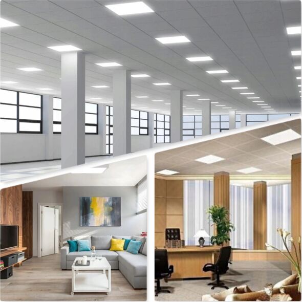 Kanlux Ramka do paneli LED ADTR-S-H 6060 Kanlux 27617 biała 13685044 5905339276179