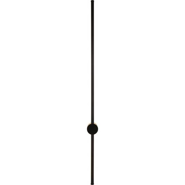Kinkiet Italux Italux Vinto WL-73526-80-BL kinkiet lampa ścienna 1x9W LED 3000K czarny 13685347 5902854538676