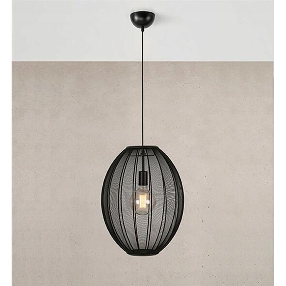Lampa wisząca Markslojd Markslojd Florence 108795 lampa wisząca zwis 1x40W E27 czarna 13685359 7330024612907