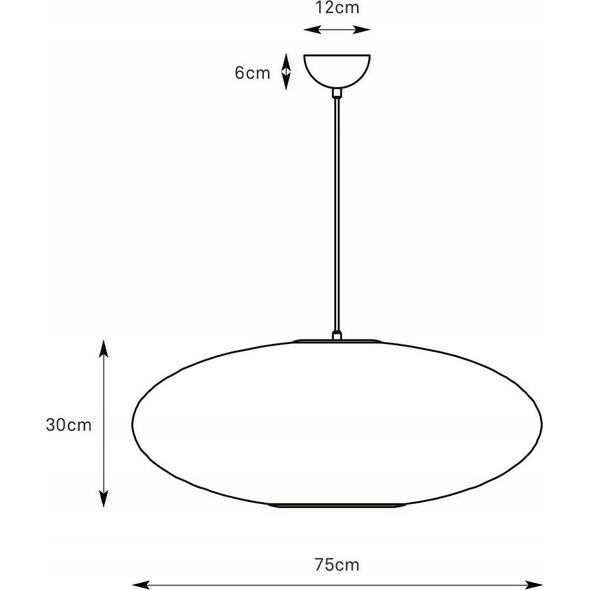 Lampa wisząca Markslojd Markslojd Florence 108790 lampa wisząca zwis 1x40W E27 biała 13685371 7330024612853