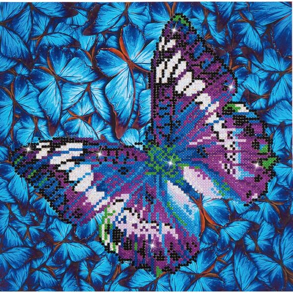 DIAMOND DOTZ DIAMOND DOTZ ADULTS FLUTTER BY MAUVE 13686365 4897073240794