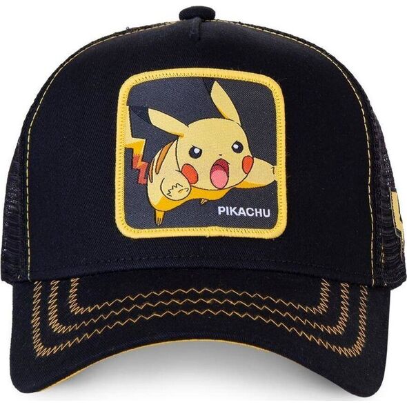 Capslab Capslab Freegun Pokemon Pikachu Cap CL-PKM2-1-PIK7 Czarne One size 13686905 3614000841739