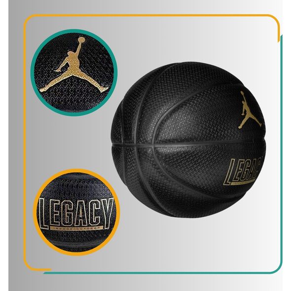 Jordan  Jordan Legacy 2.0 8P In/Out Ball J1008253-051 Czarne 7 13686989 887791164636