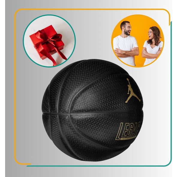 Jordan  Jordan Legacy 2.0 8P In/Out Ball J1008253-051 Czarne 7 13686989 887791164636