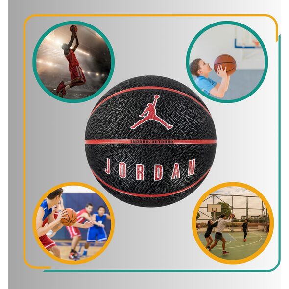 Jordan  Jordan Ultimate 2.0 8P In/Out Ball J1008254-017 Czarne 7 13686997 887791423979