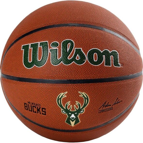 Wilson Wilson Team Alliance Milwaukee Bucks Ball WTB3100XBMIL Brązowe 7 13687260 194979034330