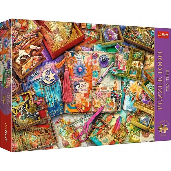 Trefl PUZZLE 1000 PremPlus TeaTime:Biurko dzienn...10849 13694909 5900511108491