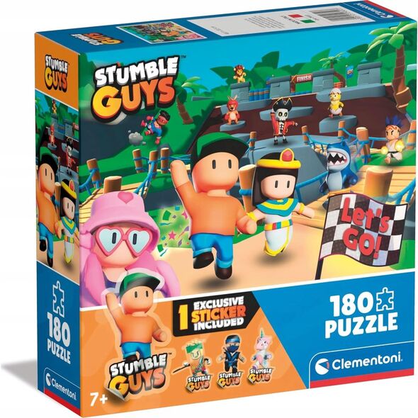 Clementoni CLE puzzle 180 Stumble Guys Sqare 29322 13695357 8005125293223