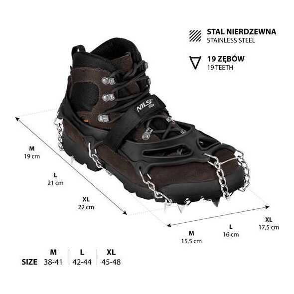 Nils Extreme Raczki Nils Camp nc1715 rozmiar XL czarne 13700978 5907695547030