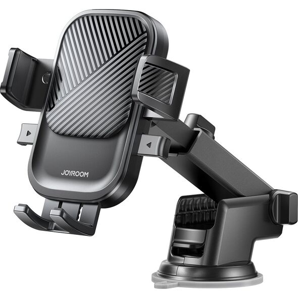 Joyroom Uchwyt samochodowy do telefonu na deskę rozdzielczą czarny Uchwyt samochodowy do telefonu na deskę rozdzielczą czarny 13703550 6956116795023